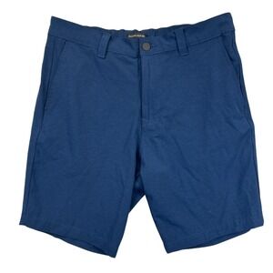 Banana Republic Shorts Mens 34 Navy Blue Performance Stretch Tech‎ Golf